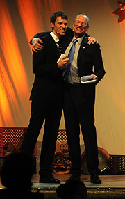 An Sohn Magnus Müller-Rischart (li.) wird mal die Firma übergeben werden (Foto: Ingrid Grossmann)